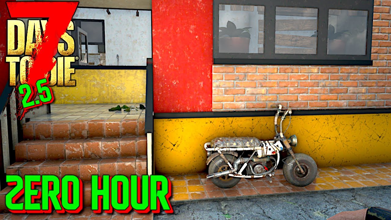 06 - 😁🛵Jeah das MiniBike bringt uns überall hin🛵😁 - 7D2D 2.5 Zero Hour Mod
