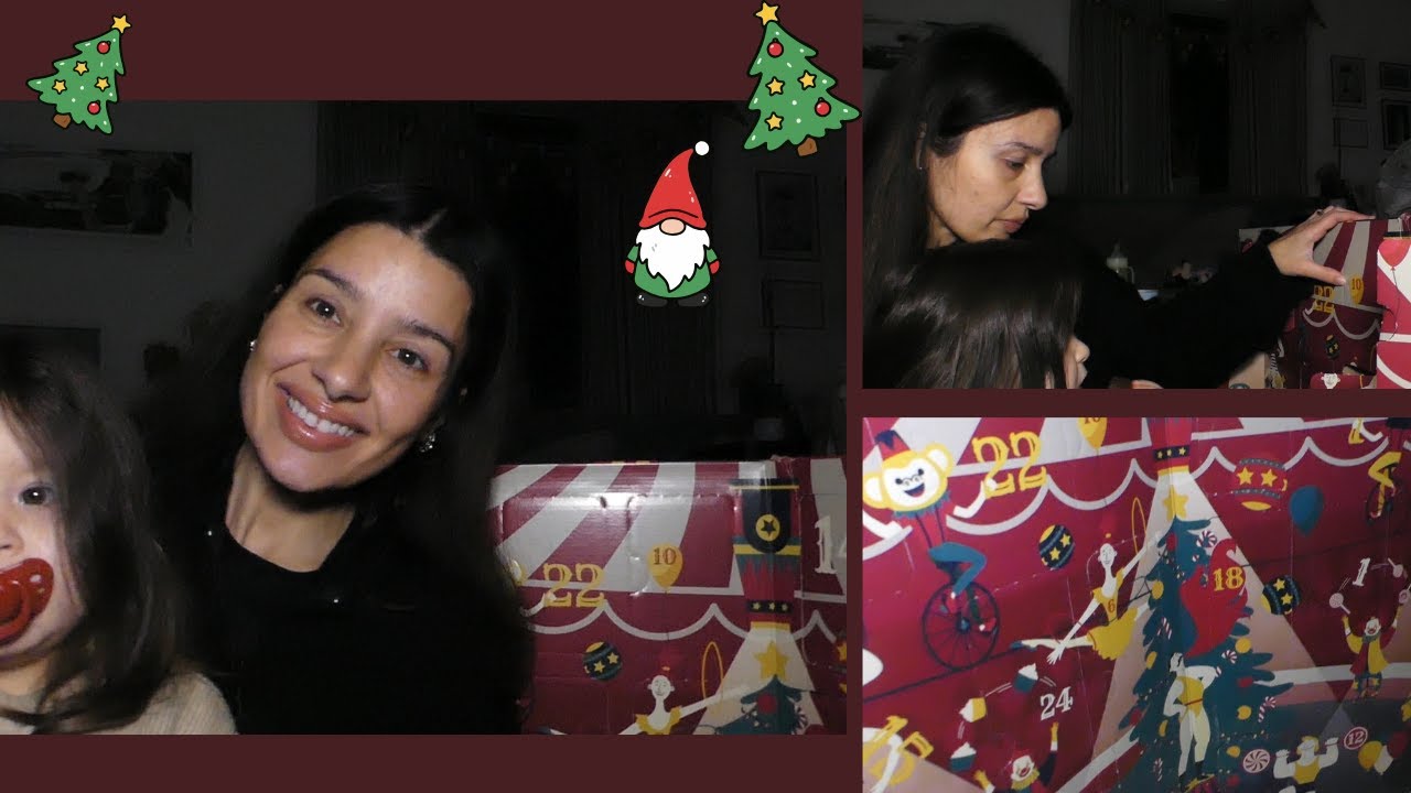 ASMR IO E MIA FIGLIA APRIAMO IL CALENDARIO DELL' AVVENTO CON VOI 🎄🎅🏽 | #degustabox