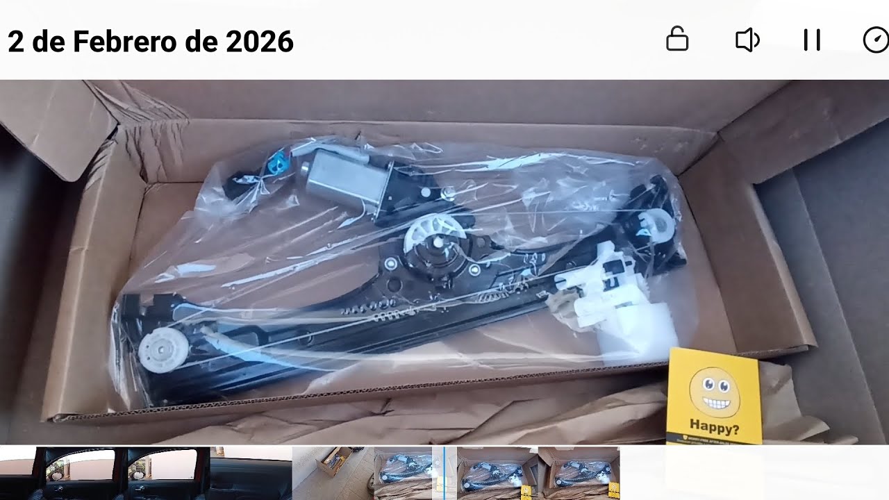 Como cambiar el elevador eléctrico del lado derecho del conductor en un Fiat 500..