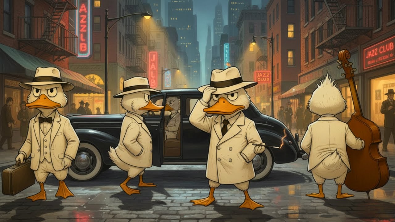 Dreamy Black Duck Jazz: Ethereal Vibes & Soft Bass for Sleeping Instantly