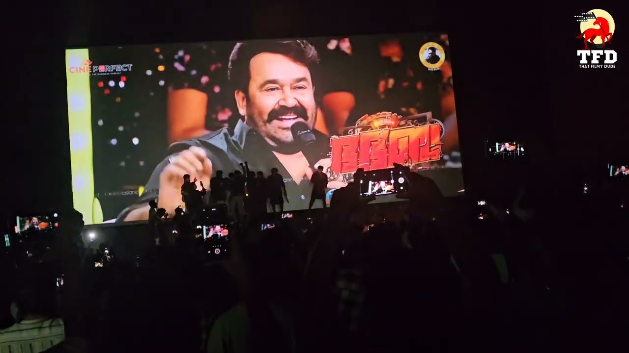 Ravanaprabhu 4K Re-release Theatre Response | Mohanlal | Ravanaprabhu Fans Show 