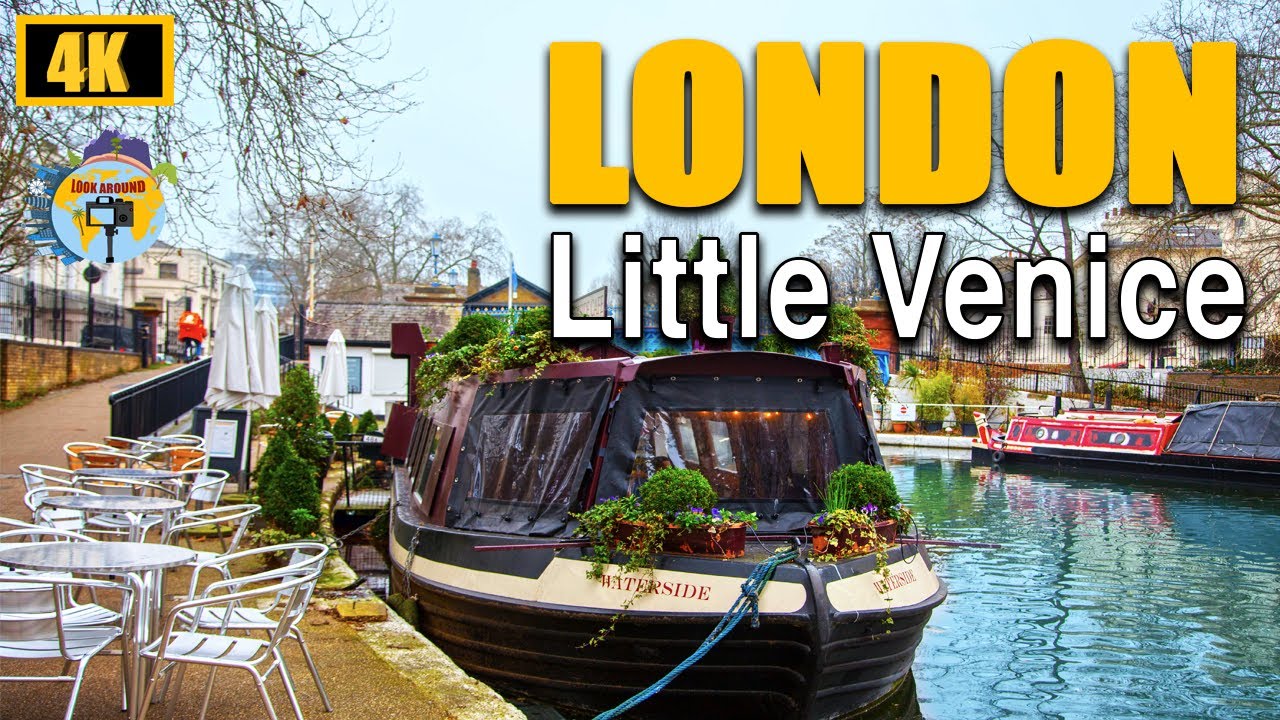 Little Venice London | Look Around London 4k