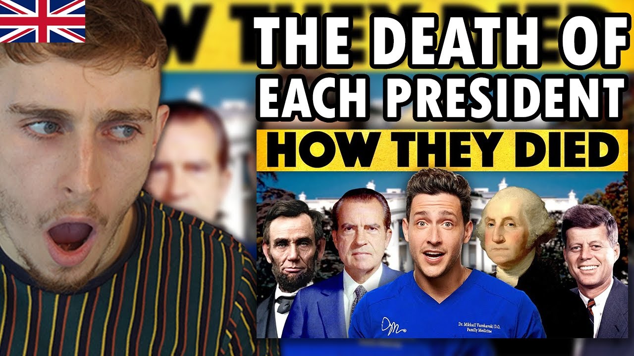 Brit Reacting to What Caused Each President to Pass Away?