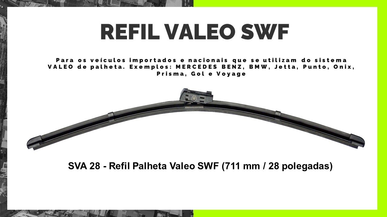 Tutorial de Instala&ccedil;&atilde;o do REFIL para PALHETAS do Sistema Valeo SWF