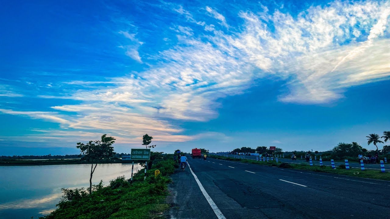 Kharibari Road || From Rajarhat Chowmatha To Kachkol More || Kolkata Drive