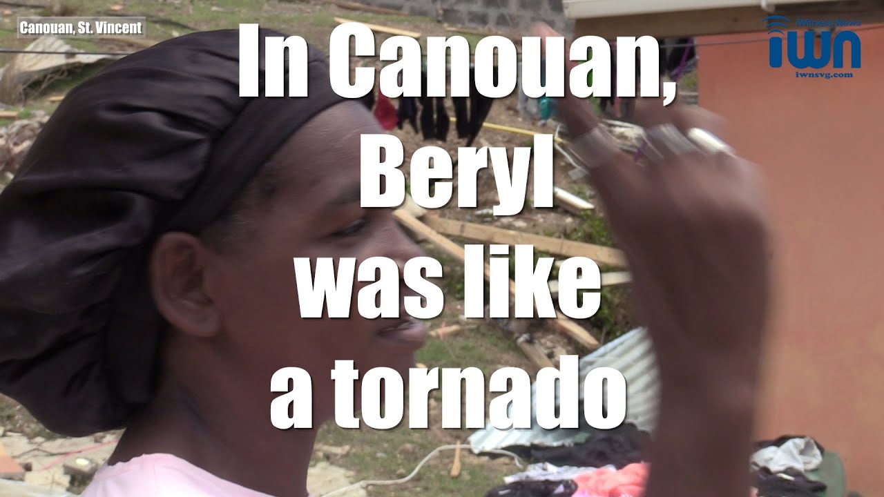 In Canouan, Beryl was like a tornado