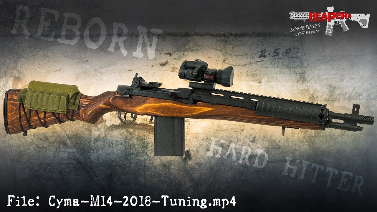 [Projekt] Cyma M14 Part.2 - Slong, Tienly, Balistol, Gearbox, Tuning - 6mm Airsoft/Softair 4K UHD