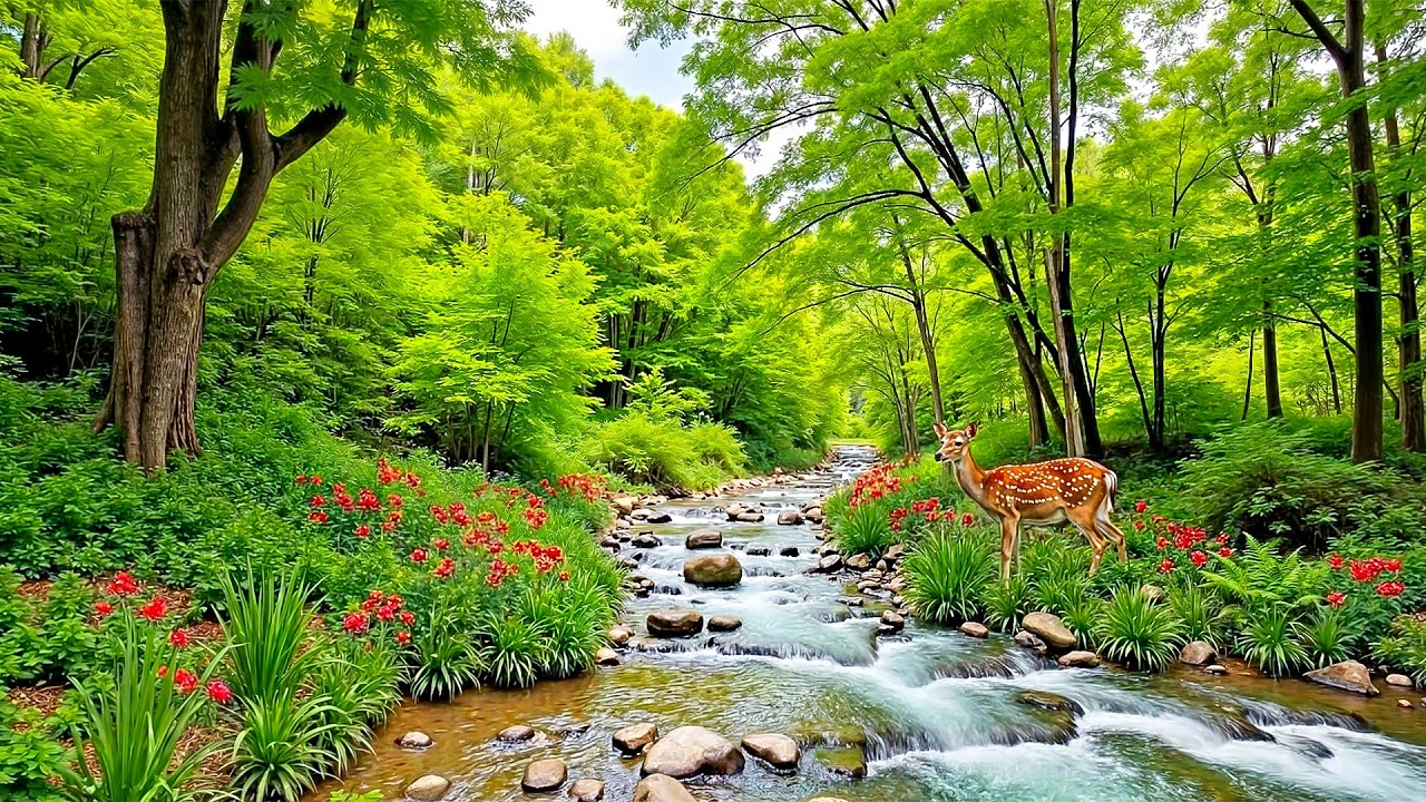 Целебная музыка для сердца 🌿 Успокаивающая музыка и звуки природы для снятия стресса