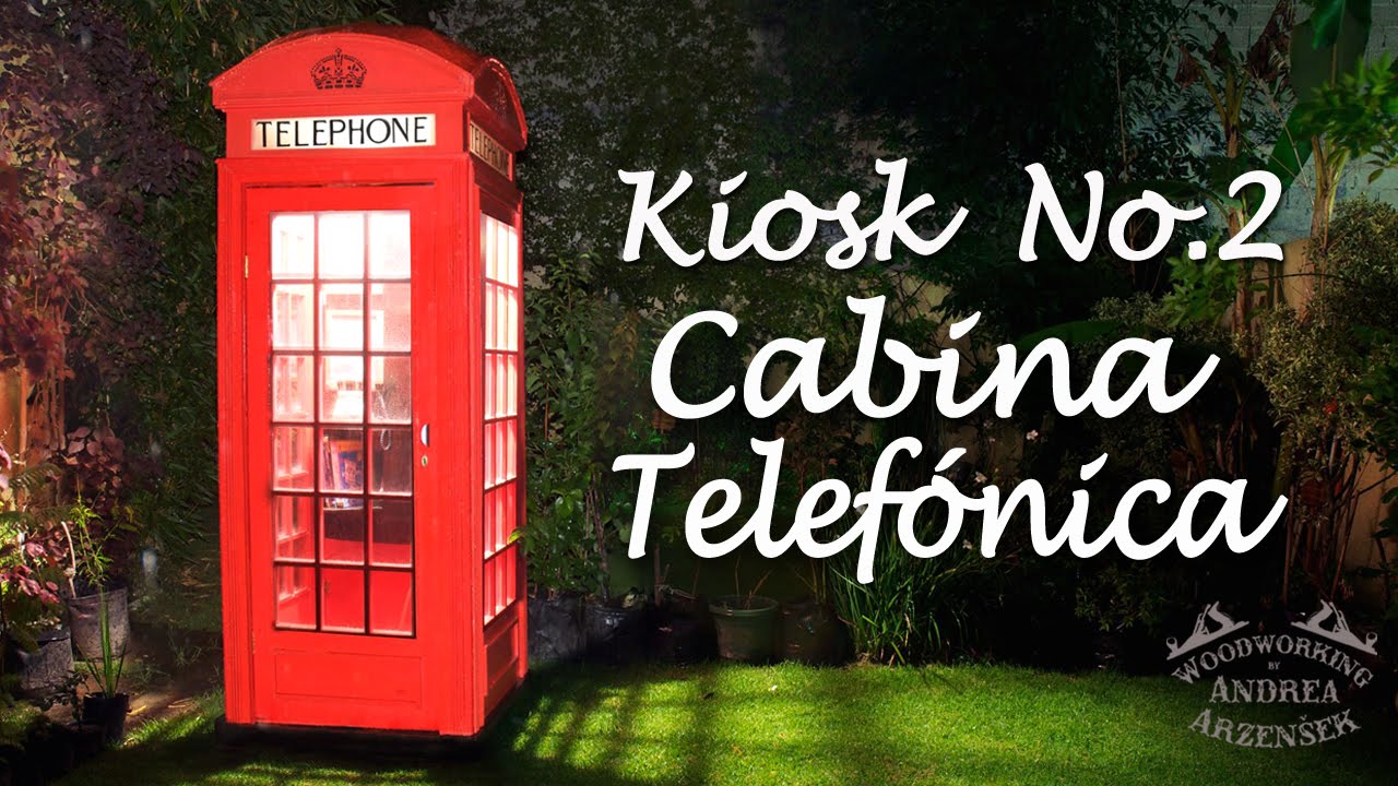Cabina Telefónica K2 Hecha de Madera - Ep 031