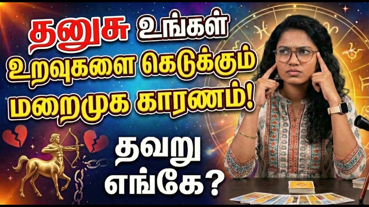 தனுசு உறவை கெடுக்கும் மறைமுக காரணம் | Dhanusu Rasi Love Problem 2026