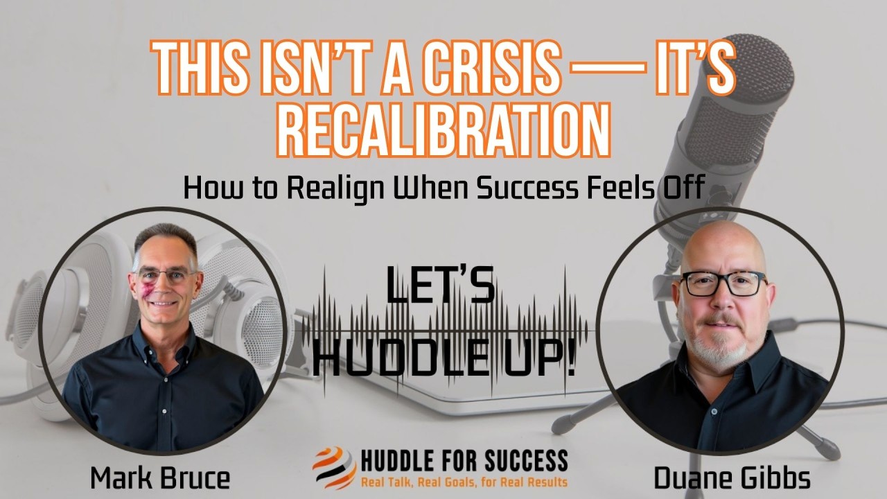 This Isn’t a Crisis — It’s Recalibration | How to Realign When Success Feels Off