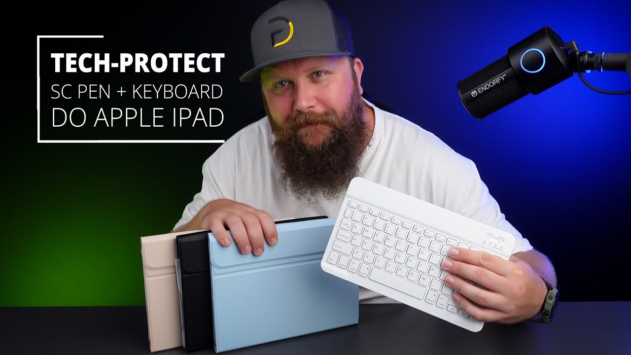Zamień iPada w MacBooka :) Super Etui Z Klawiaturą - Case Tech-Protect SC Pen + Keyboard