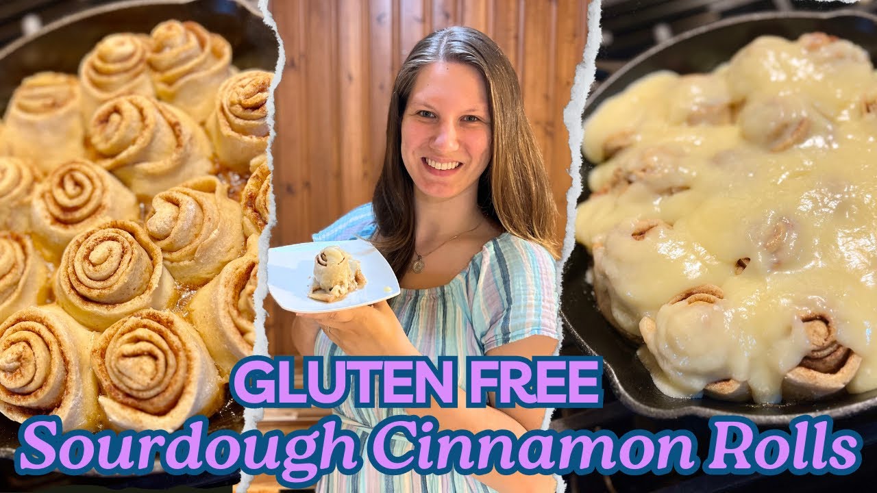 GLUTEN FREE Sourdough Cinnamon Rolls