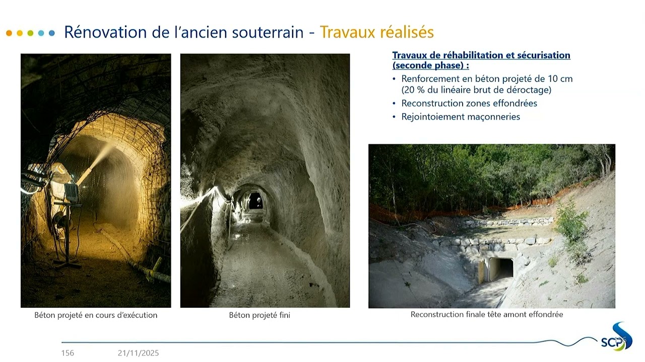 Remise en eau de l’ancien souterrain du canal du Verdon - L.LIOGIER