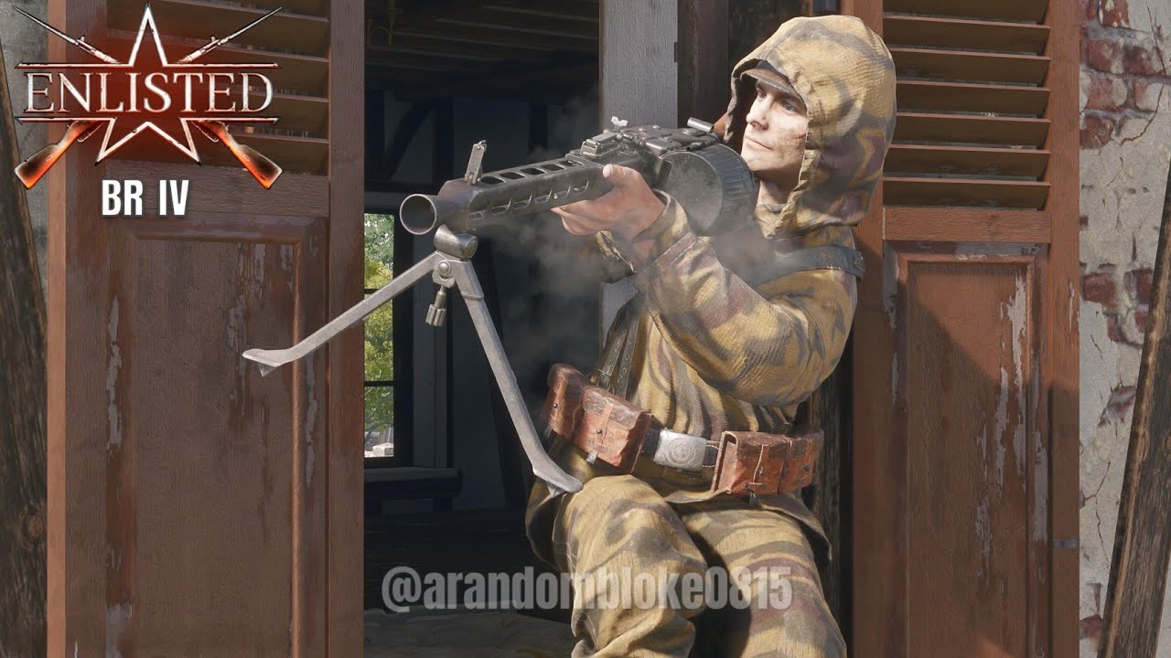 Enlisted; Premium MG 45, MG 42 Early and Kiraly! - Germany Tier IV PS5 Gameplay