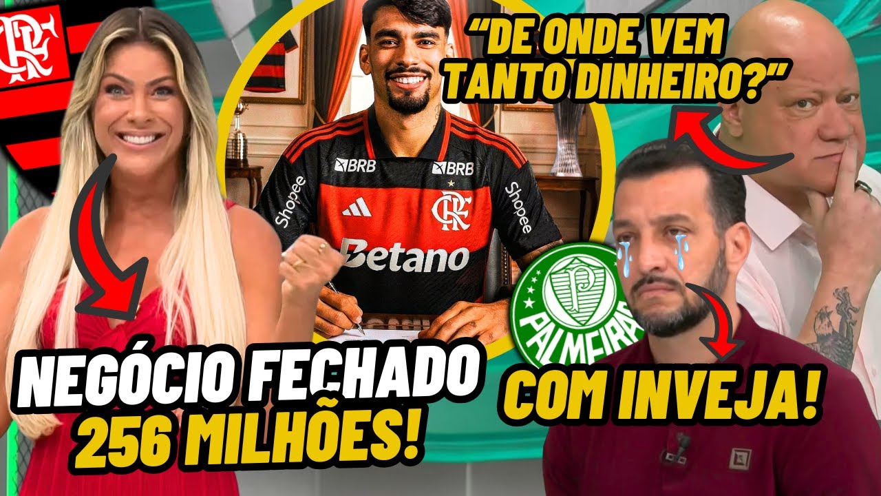 RONALDO e EDU DRACENA com INVEJA do PODER FINANCEIRO do FLA com a CONTRATAÇÃO do PAQUETÁ Jogo Aberto