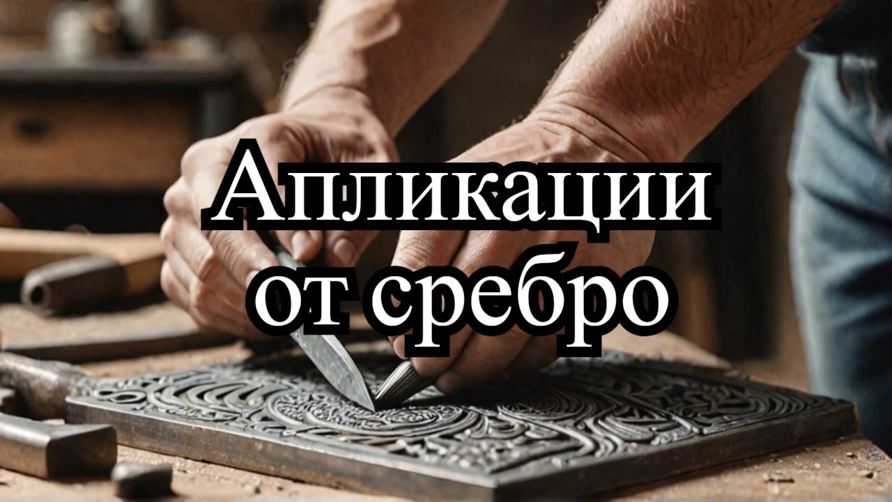 Какво е чеканка? Как се изработват апликации от сребро, злато и мед?