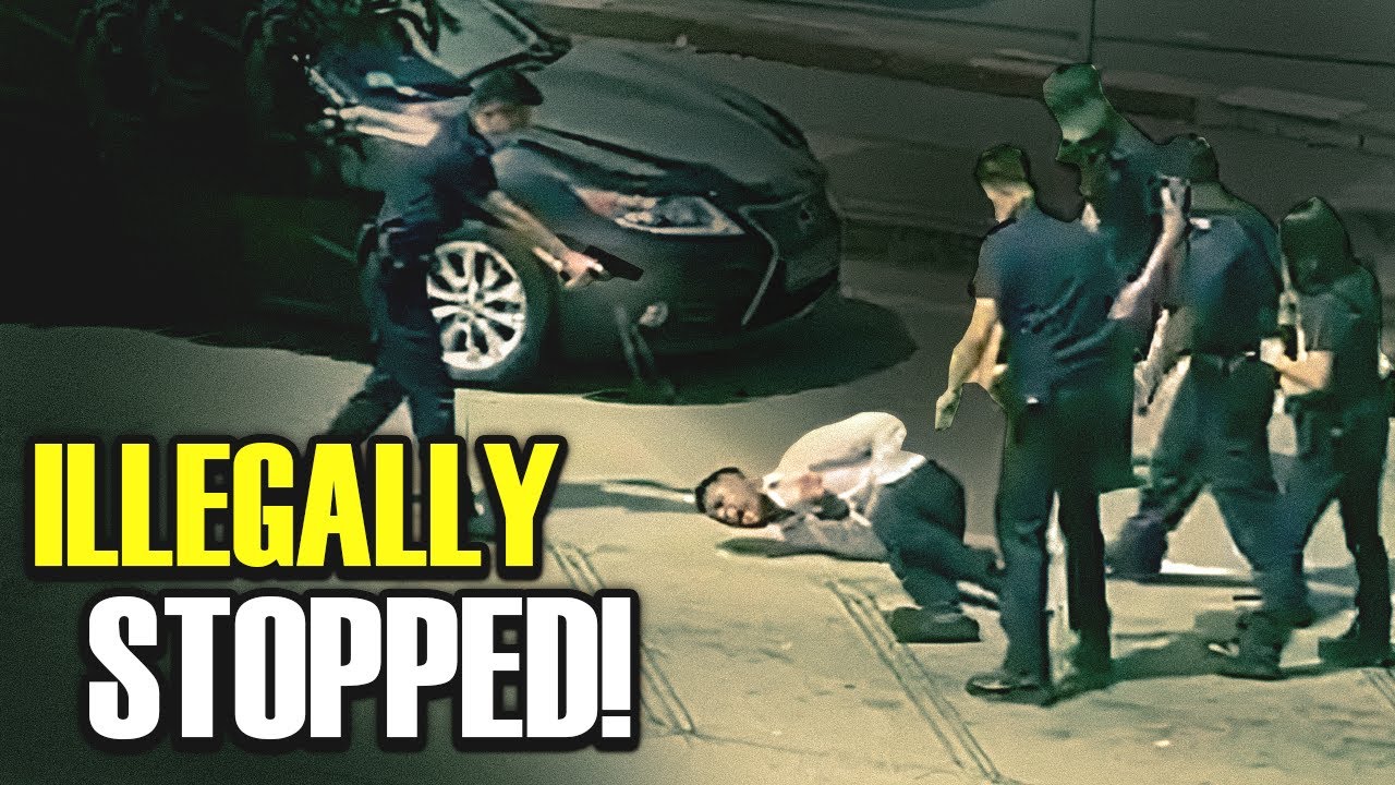 Idiot Cop ILLEGALLY Stops INNOCENT Man, Then This Happens