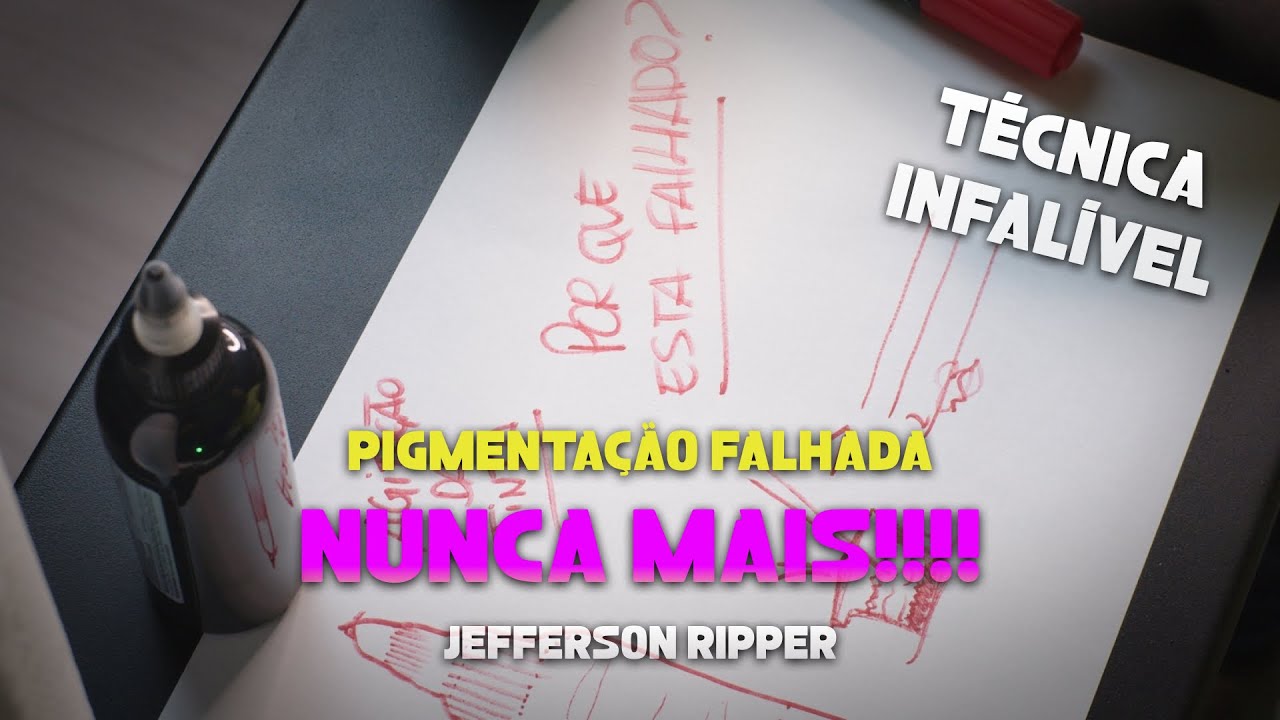 PIGMENTAÇÃO FALHADA NUNCA MAIS - JEFFERSON RIPPER