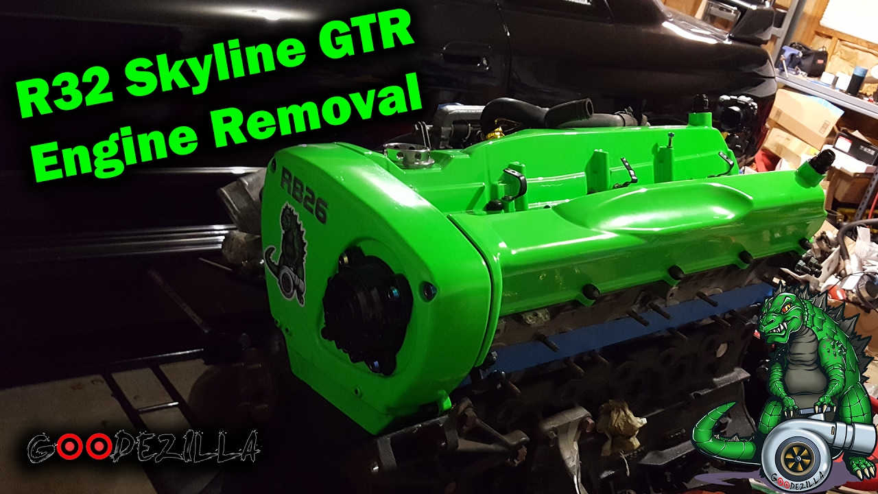 Project 600HP R32 GTR - Engine Removal