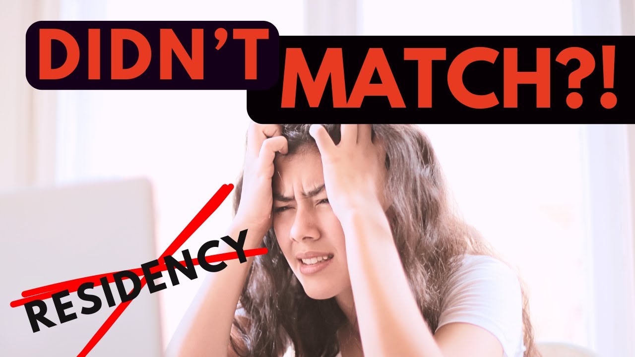 Didn't match for residency? Here's why you'll be just fine.