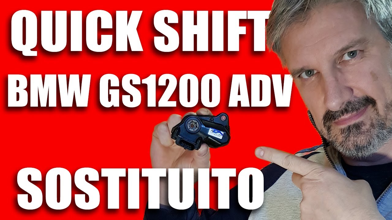 Sostituzione cambio elettronico Quickshift BMW GS 1200 ADV