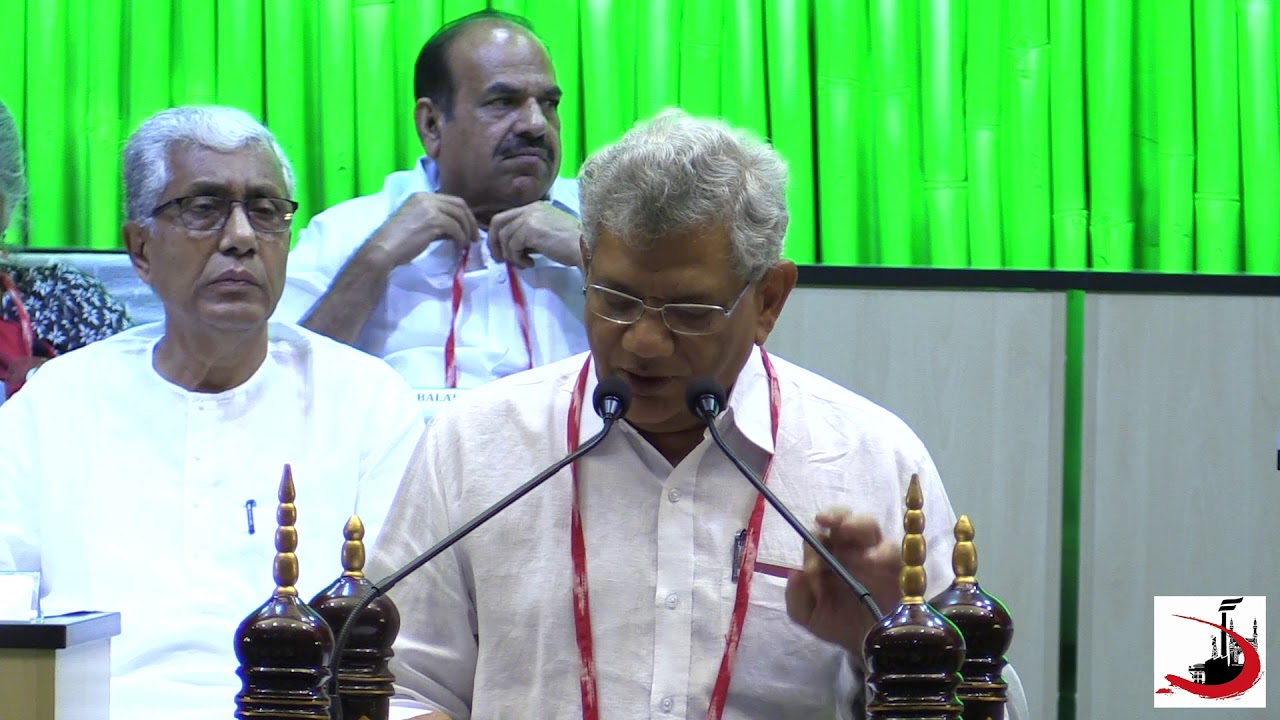 Com. Sitaram Yechury's Speech at the 22nd Party Congress