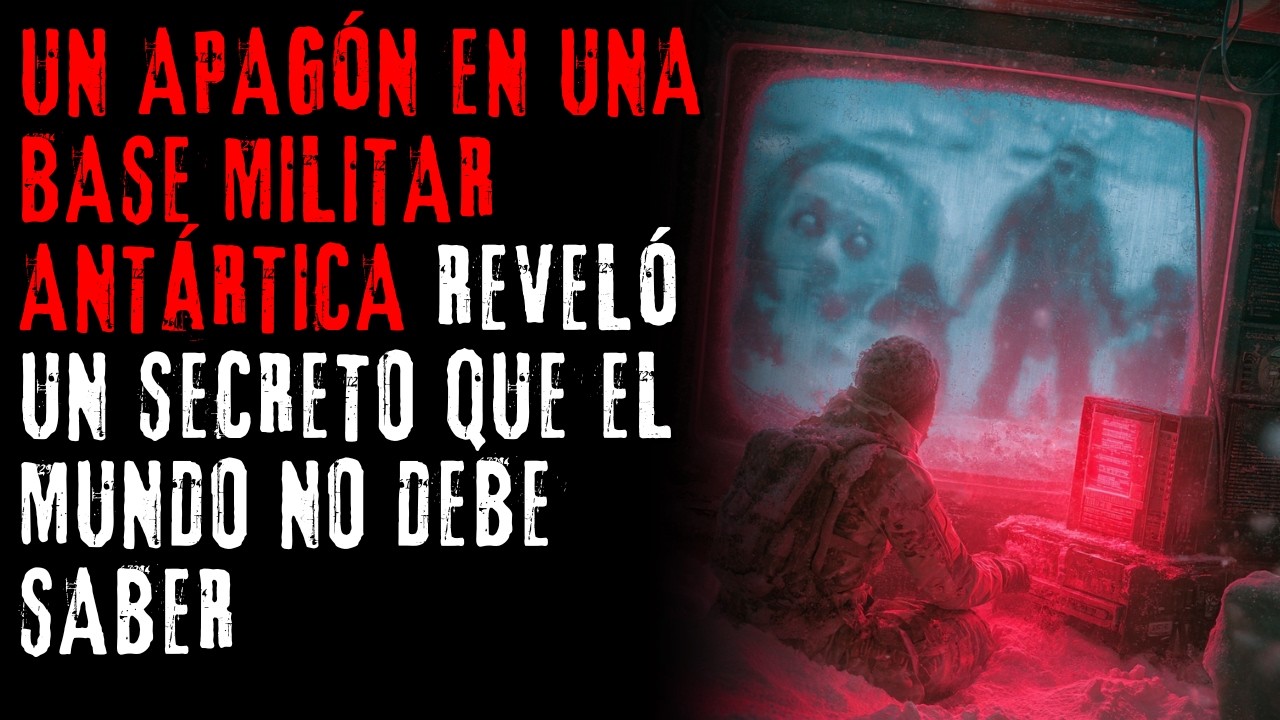 Un Apagón en una Base Militar Antártica Reveló un Secreto que el Mundo NO Debe Saber | Creepypasta