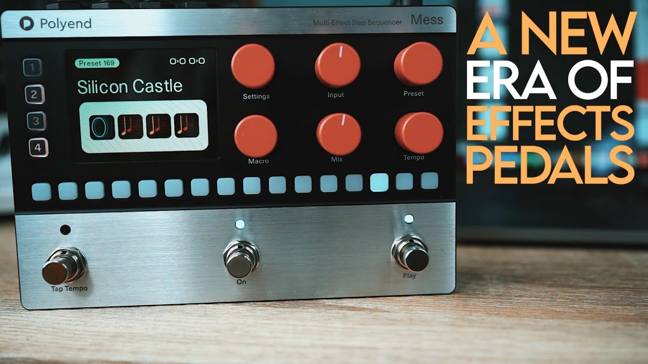 Polyend: MESS (Multi-Effect Step Sequencer) Full Guitar Demo