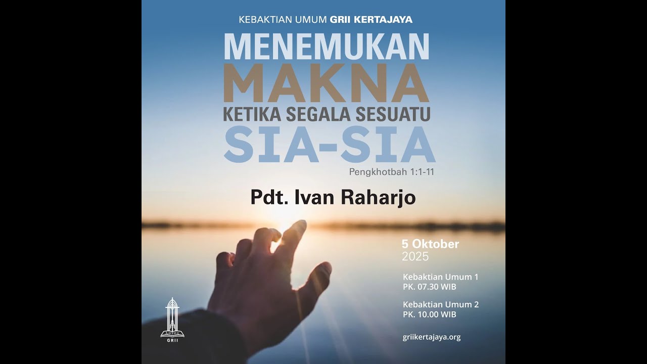 Pdt. Ivan Raharjo 