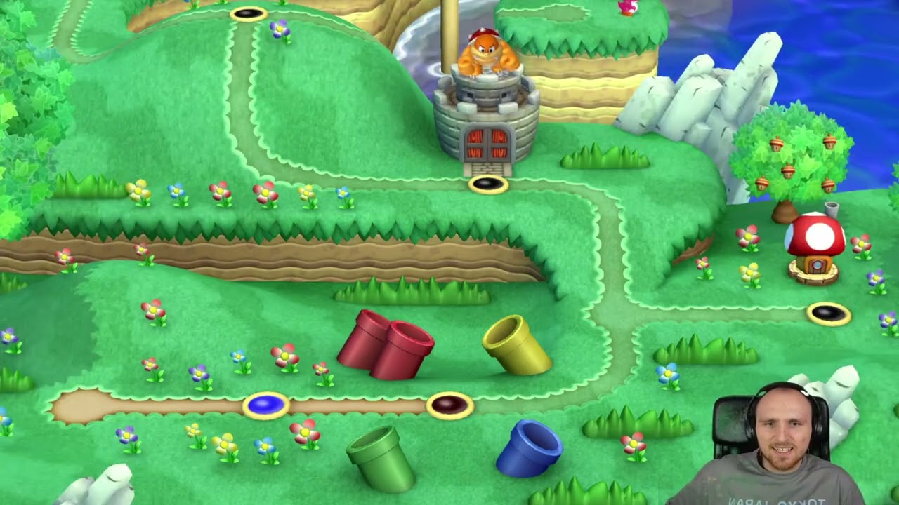 NSMBU aber der Boden ist Lava | zu 100% Durchspielen
