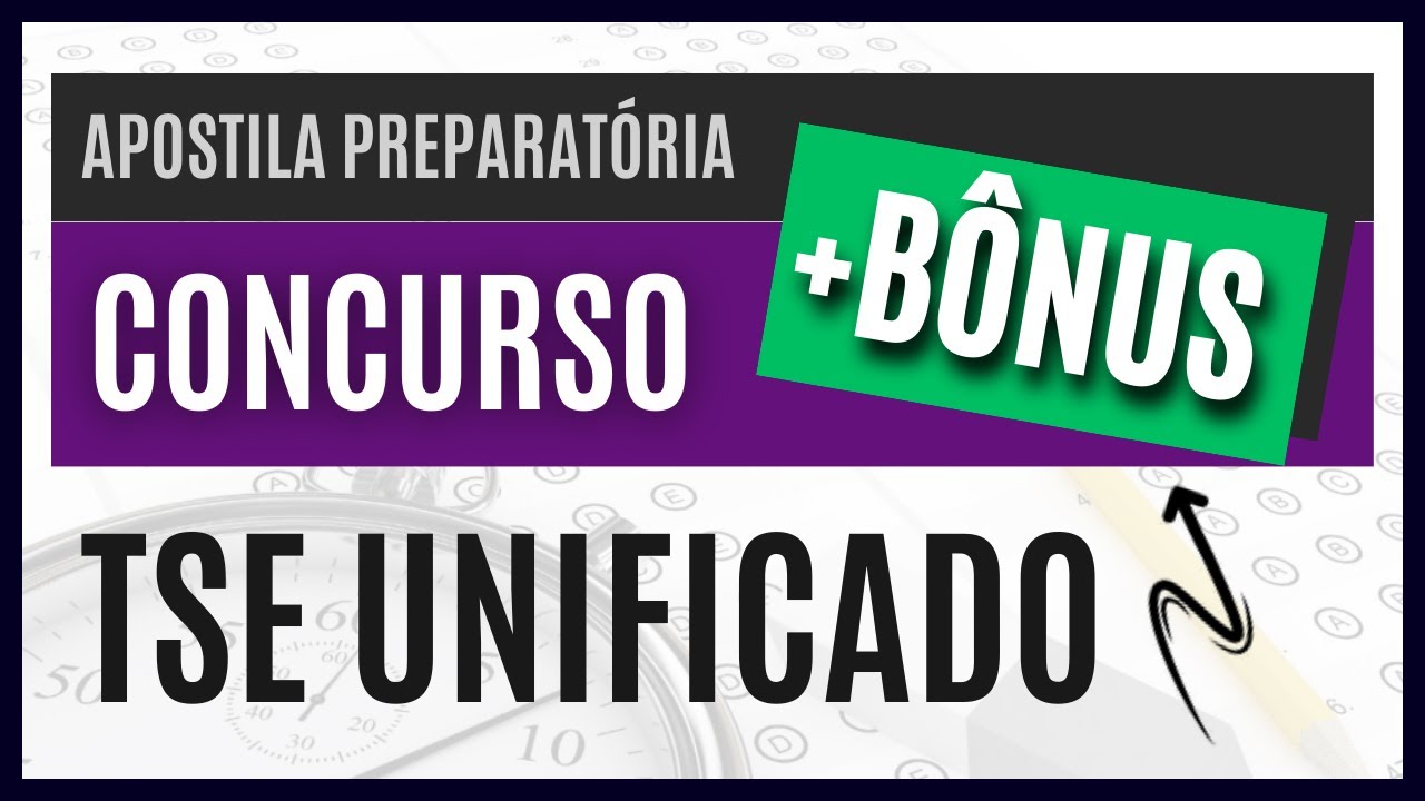 Como PASSAR no Concurso TSE Unificado 2024 - Material EXCLUSIVO para Analista