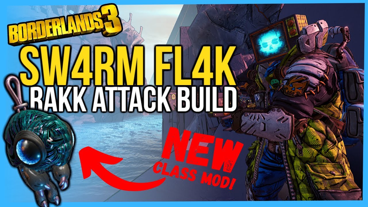 Rakk Attack Fl4k Build with New Class Mod! Best Damage in Mayhem 4 Borderlands 3