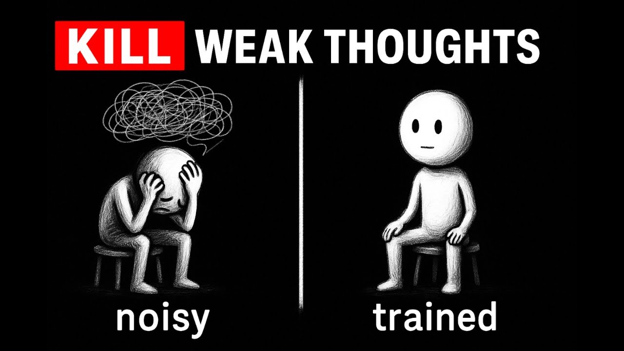 Train Your Mind Until Weak Thoughts Die in Silence
