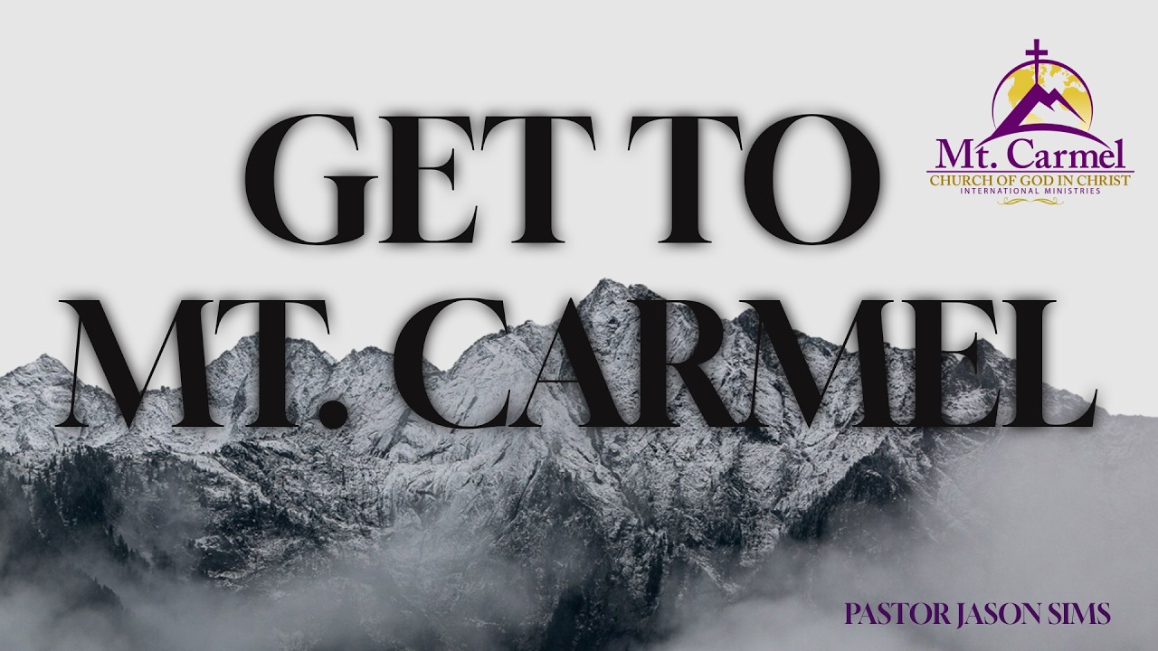 Sunday Morning Worship | Supt. Jason Sims | Mt. Carmel Church of God in Christ