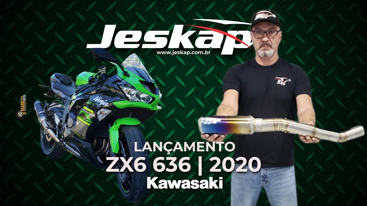 ZX6 636/20 SÉRIE IMPERDÍVEL DO DESENVOLVIMENTO JESKAP DESSA MOTO FANTÁSTICA!!!!