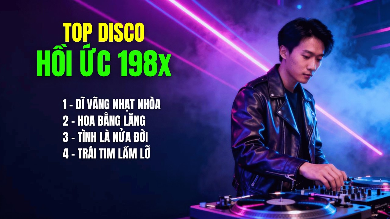 HỒI ỨC 198x - DĨ VÃNG NHẠT NHÒA | 4 Bài Nhạc Hoa Bất Hủ DISCO Cover Mới |Nghe Là Dính |TOP HIT SONGS