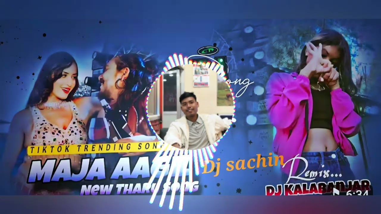 Maja aagil new tharu song Remix tikto trending mix by Dj sachin remix 