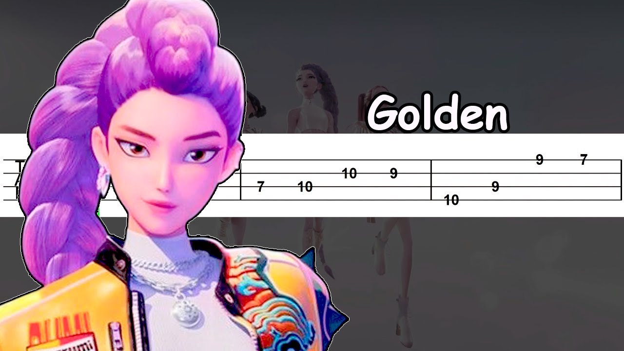 HUNTR/X - Golden (KPop Demon Hunters) Bass Tabs Tutorial