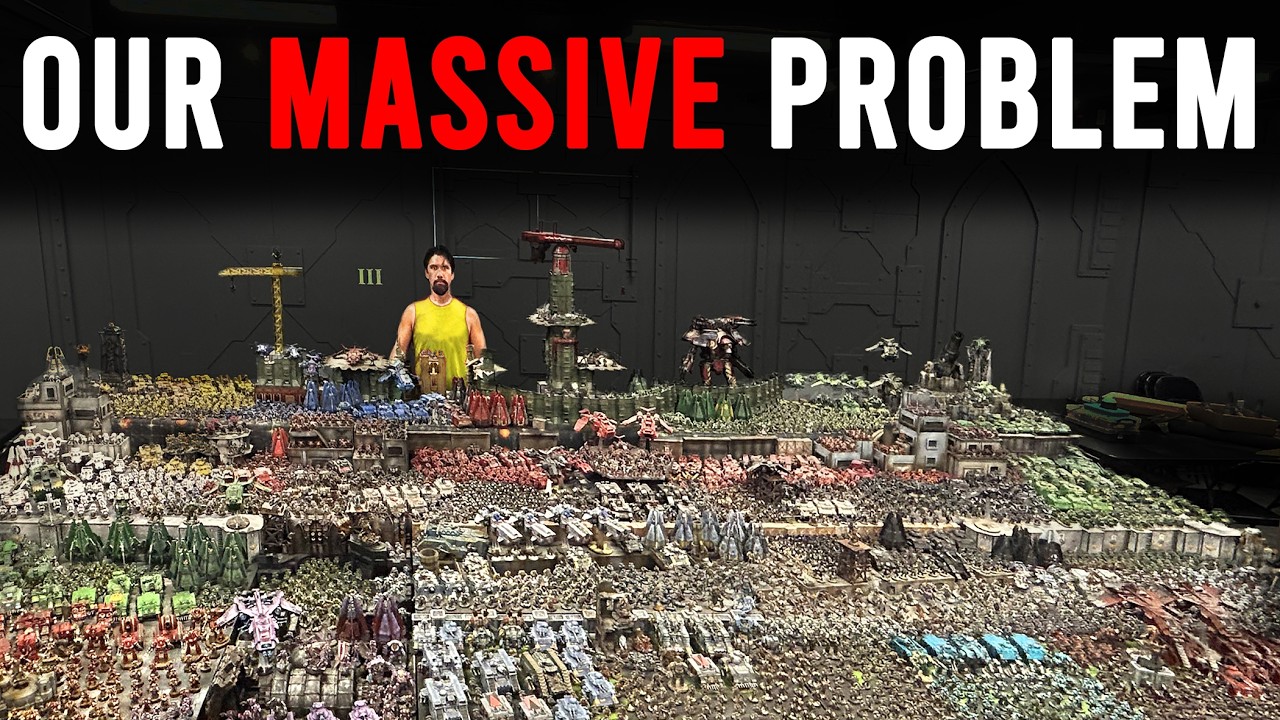 Спустя 18 лет у нас 400 000 очков Warhammer 40k