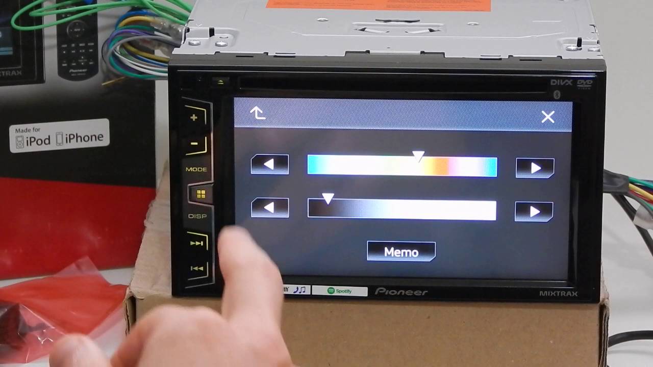 DVD Pioneer AVH-X2880BT 2 DIN Linha 2016 - Apresentação