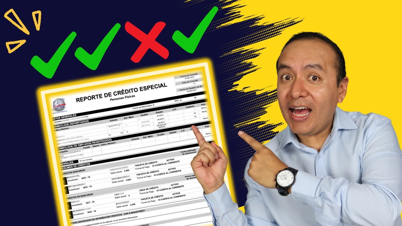 Cómo consultar tu BURO de Crédito GRATIS y evitar FRAUDES 😨