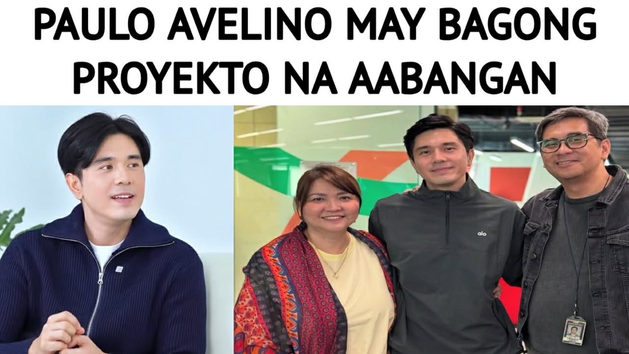 PAULO AVELINO MAY BAGONG PROYEKTONG AABANGAN