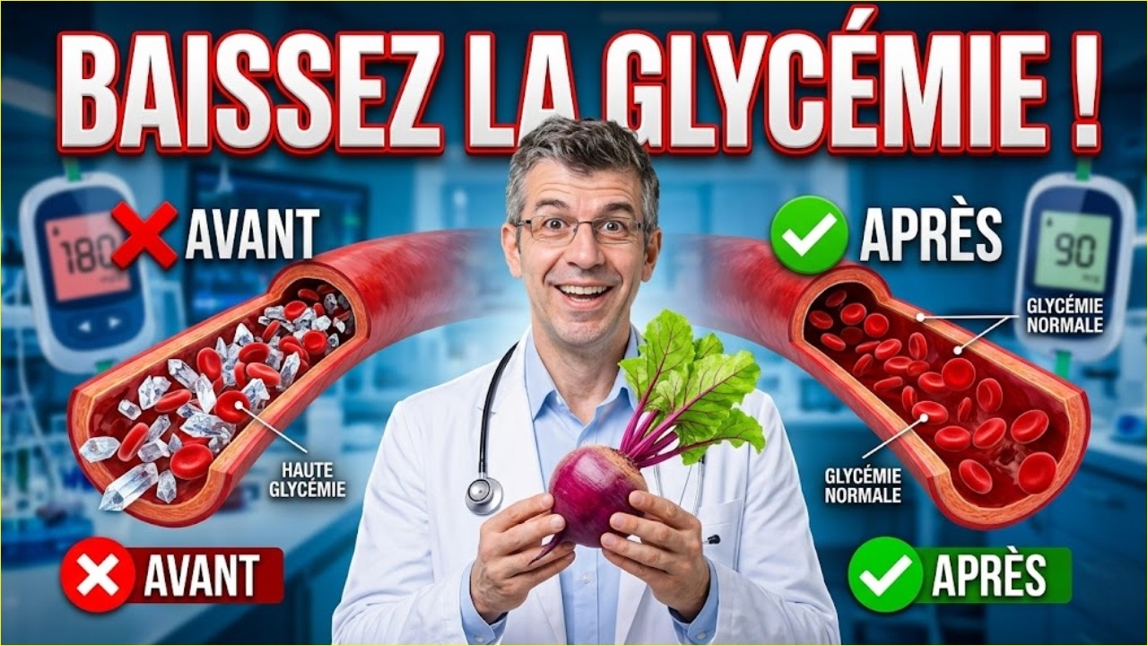 🍎UTILISEZ LA BETTERAVE AINSI POUR RÉDUIRE LA GLYCÉMIE ET LA PRESSION ARTÉRIELLE ÉLEVÉE! ❤️