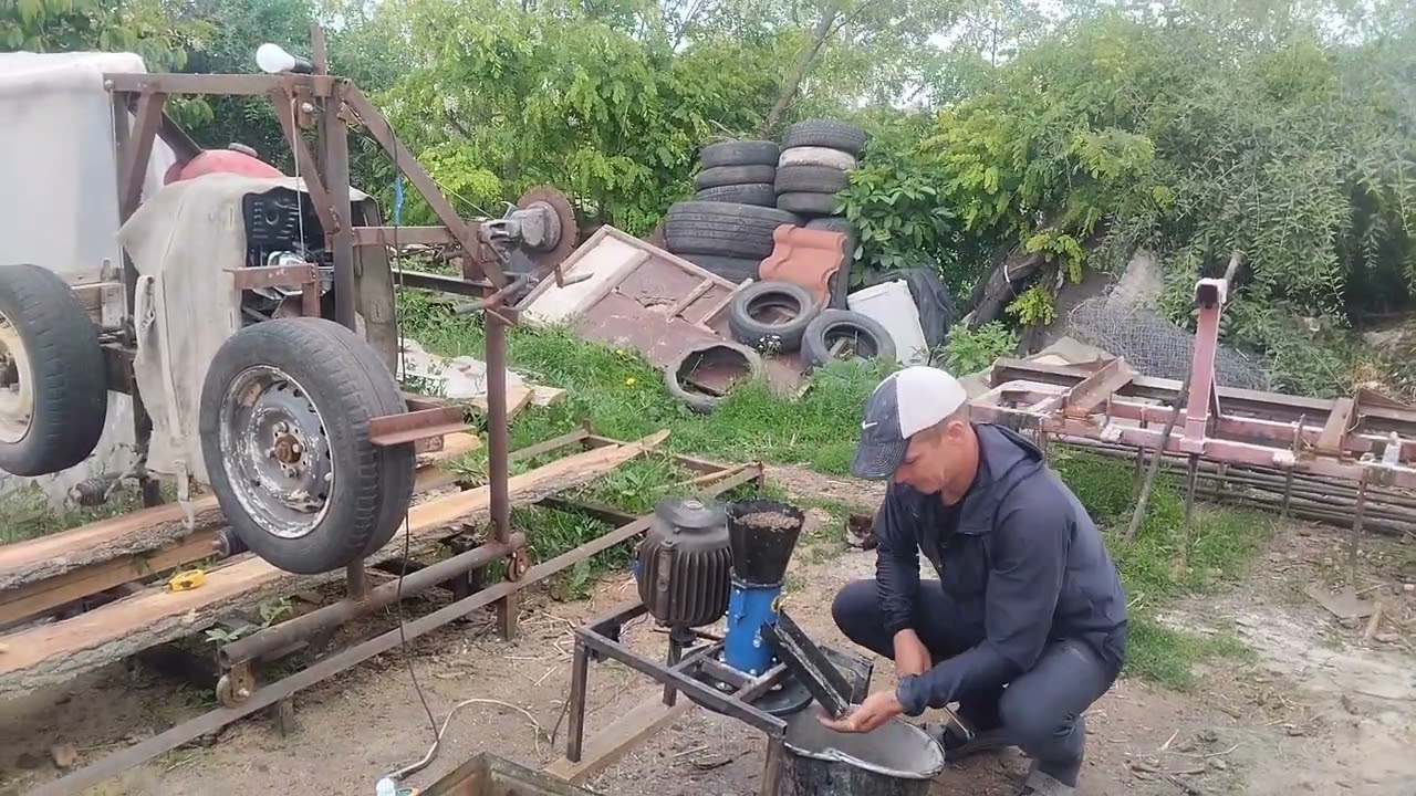 Спробую ще так ! Притірка матриці гранулятора Rotex 100.