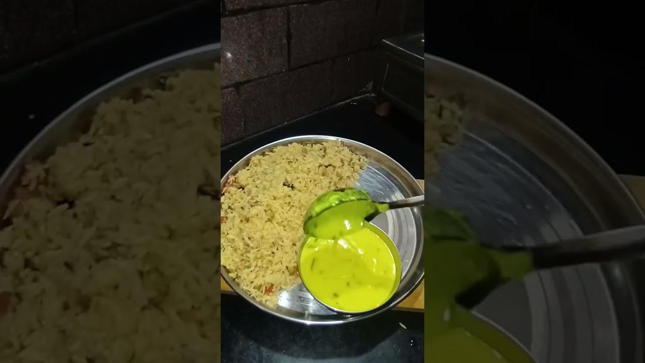 एक बार इस तरीके से फ्राइड राइस और खट्टी कढ़ी बनाकर देखिये उंगलियां चाटते रह जाएगा । Lunch recipe 