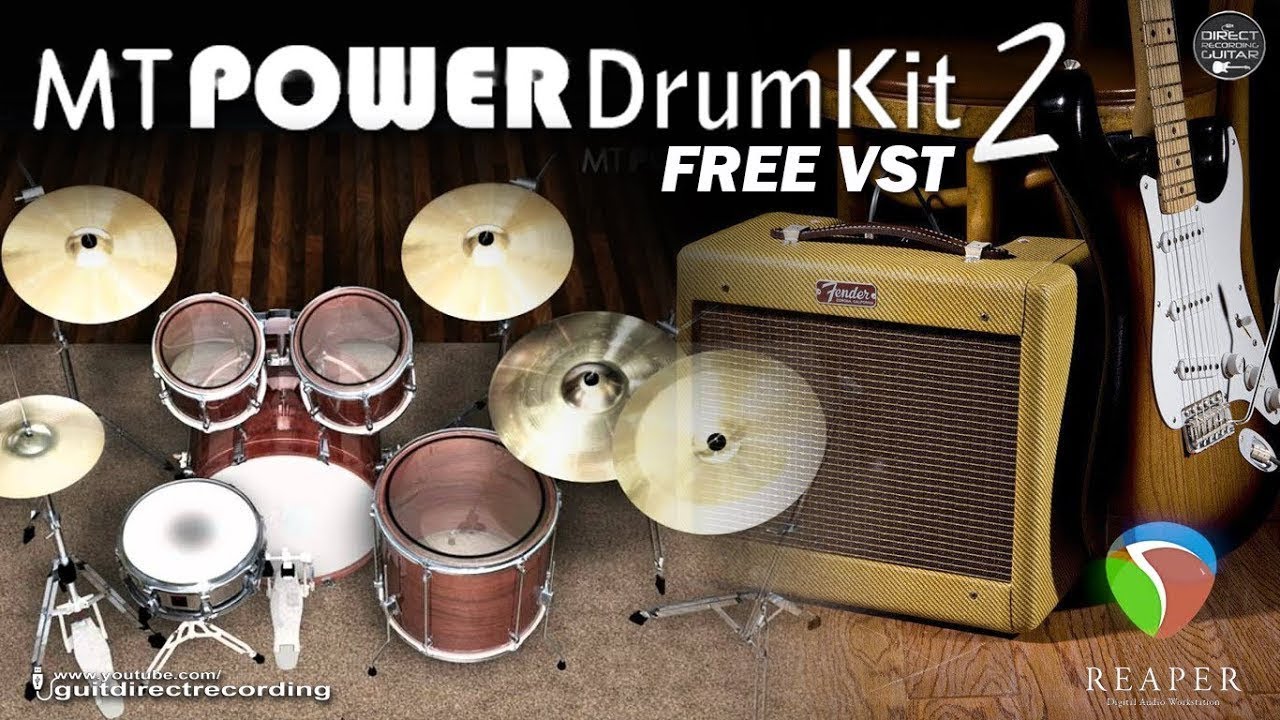 COMO BAIXAR, INSTALAR E MIXAR O MT POWER DRUM KIT2 - Reaper + Guitar Pro 5