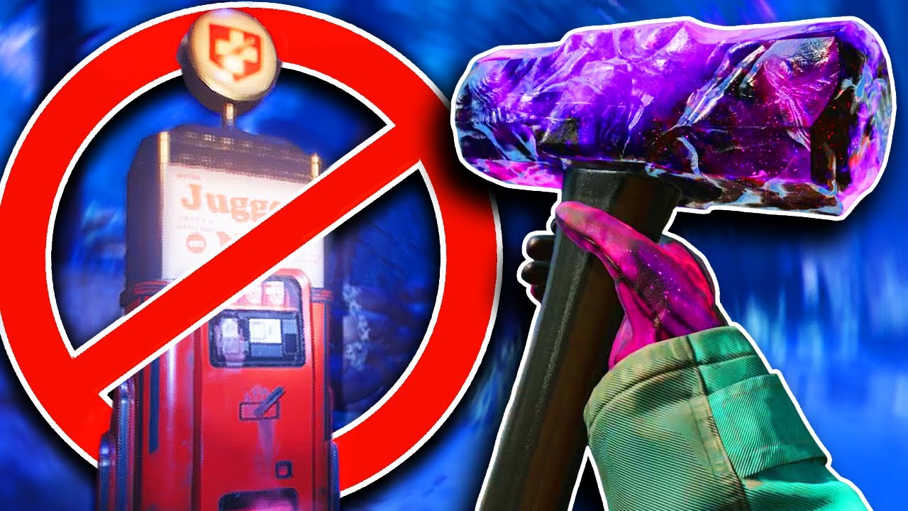 Dark Aether BUT we cant use Jug or Armor...(Cold War Zombies Dark Aether Sledge Hammer)