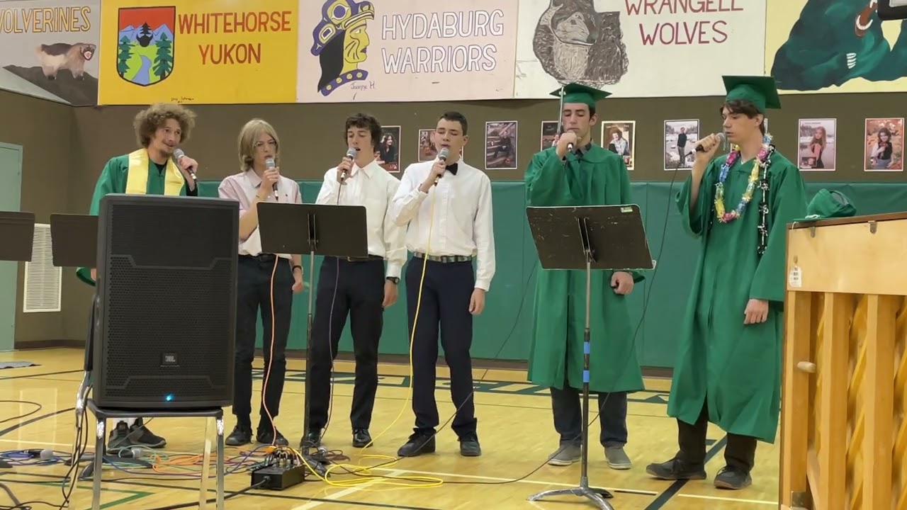 2023 Graduation - Man Choir Sings Wonderful World - May 23, 2023