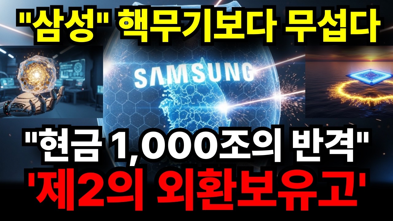 삼성전자 창고에 쌓인 현금 1,000조, 전 세계가 한국에 줄 서는 소름 돋는 내막,TSMC는 절대 불가능한 삼성만의 '현금 베팅'